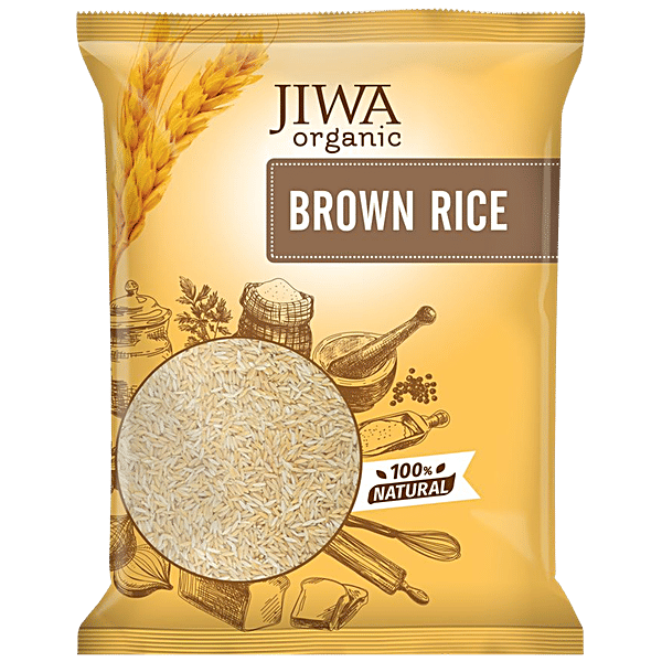 Buy Jiwa Organic Basmati Brown Rice 100 Natural & Gluten Free Online