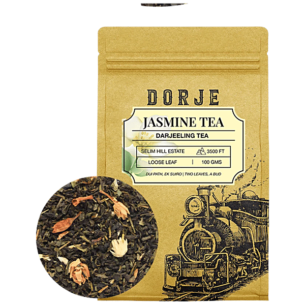 Buy Dorje Jasmine Tea Wellness Herbal Teas, Refreshing, Aromatic