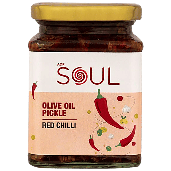 Buy ADF Soul Olive Oil Pickle Red Chilli Online at Best Price of Rs 367.08 bigbasket