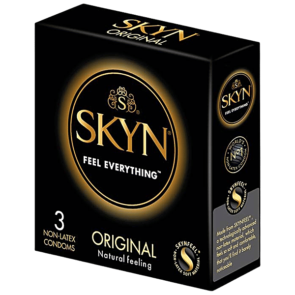 Buy SKYN Premium Condoms Original, Nonlatex Online at Best Price of