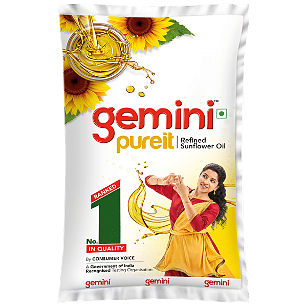Buy Gemini Pureit Refined Sunflower Oil Online at Best Price of Rs 135