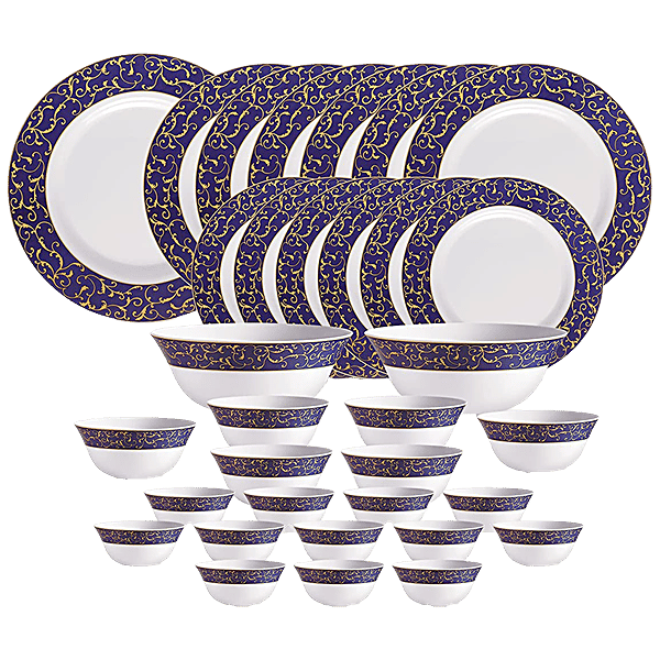 Buy Laopala Diva Dinner Set Opalware, Sovrana, Anassa Blue Online at Best Price of Rs 4499