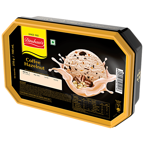 Buy Dinshaws Coffee Hazelnut Ice Cream Online at Best Price of Rs 244.4