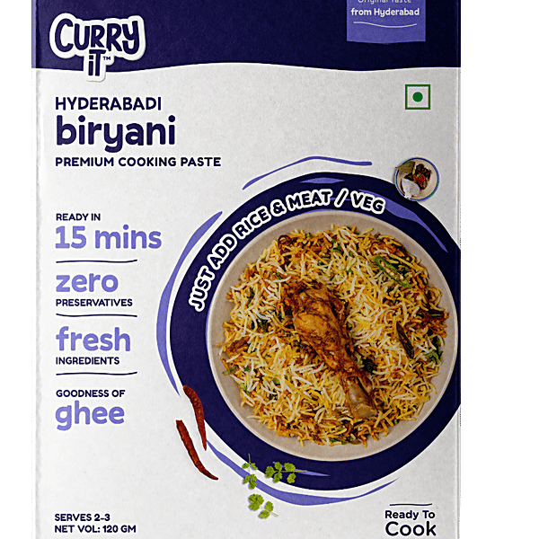 Buy CURRYiT Hyderabadi Biryani Cooking Paste Online at Best Price of Rs