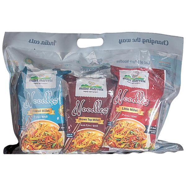 Buy Millet Marvels Millet Noodles Assorted Online at Best Price of Rs