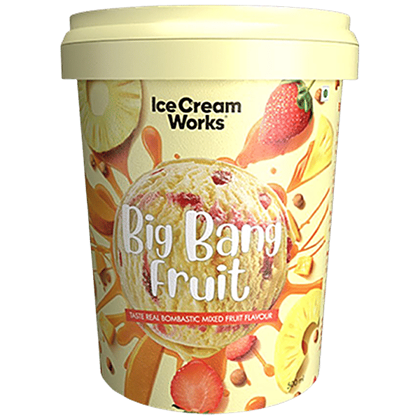 Buy Ice Cream Works Big Bang Fruit Ice Cream Online at Best Price of Rs 395 bigbasket