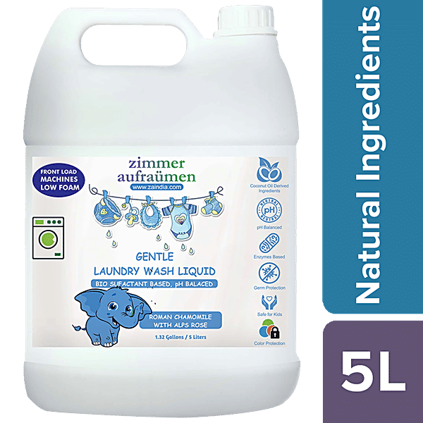 Buy Zimmer Aufraumen Gentle Laundry Wash Liquid Detergent For Baby