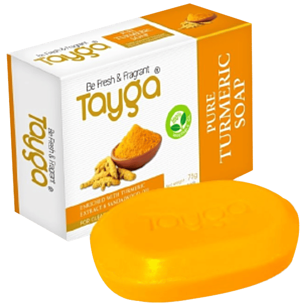 Buy Tayga Pure Turmeric Soap Online at Best Price of Rs 75 bigbasket