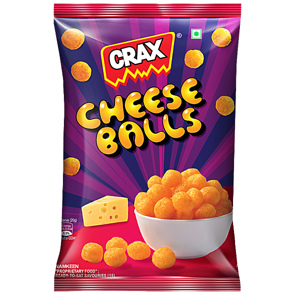 Buy Crax Cheese Balls Namkeen Ready To Eat Savouries Online at Best Price of Rs 23 bigbasket