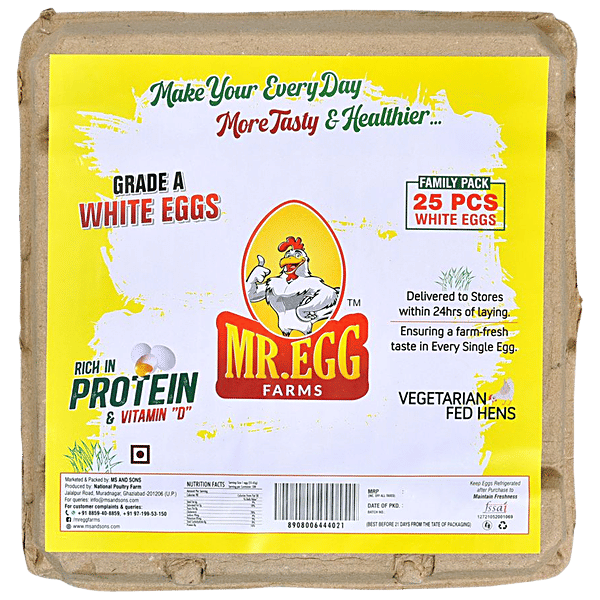 Buy Mr.EGG White Eggs Online at Best Price of Rs 270 bigbasket
