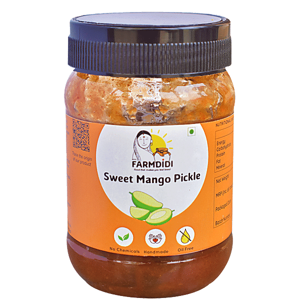 Buy FarmDidi Sweet Mango Pickle Online at Best Price of Rs 255 bigbasket