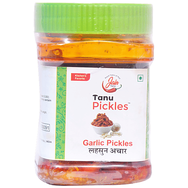 Buy Tanu Pickles Garlic Pickle Online at Best Price of Rs 82 bigbasket
