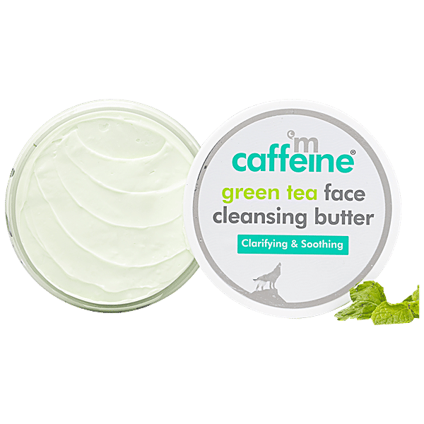 Buy mCaffeine Green Tea Face Cleansing Butter Online at Best Price of