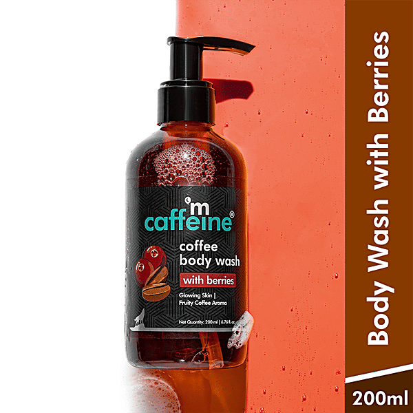 Buy mCaffeine Coffee Body Wash With Berries Online at Best Price of