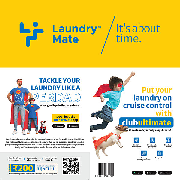 Buy LaundryMate First Order Offer Online at Best Price of Rs 0.01