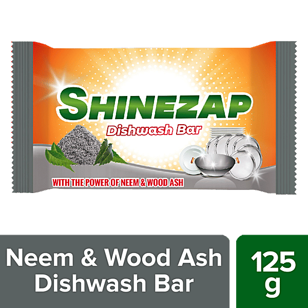 Buy Shinezap Dishwash Bar Neem & Wood Ash Online at Best Price of Rs 14 bigbasket