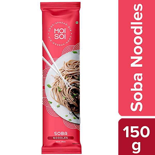 Buy MOI SOI Soba Noodles With 70 Buckwheat Flour & 30 Whole Wheat