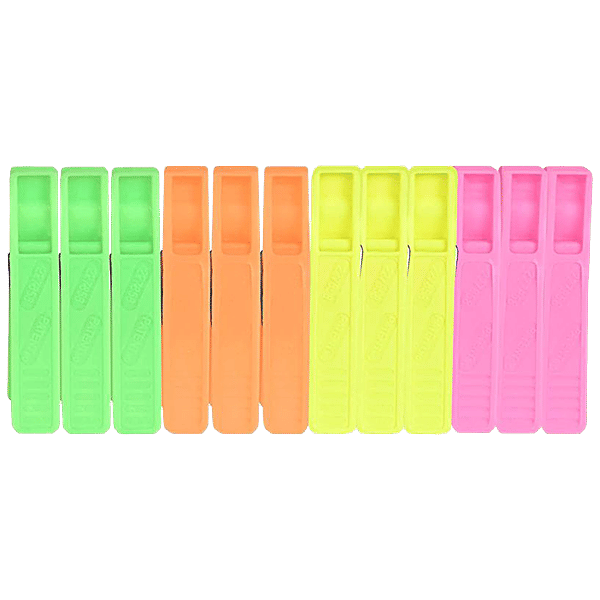 Buy CS Plastic Cloth Clip Set Multicoloured Online at Best Price of