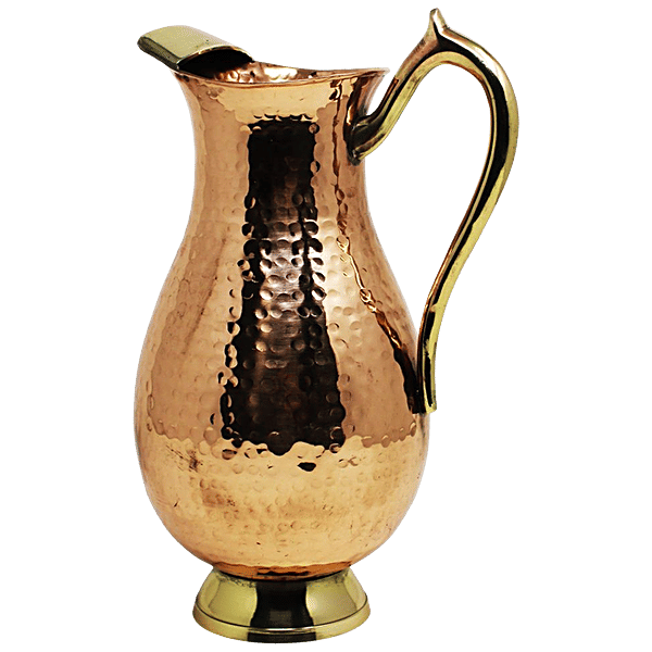 Buy Mr. Copper King Pure Copper Mughlai Handicraft Water Jug With