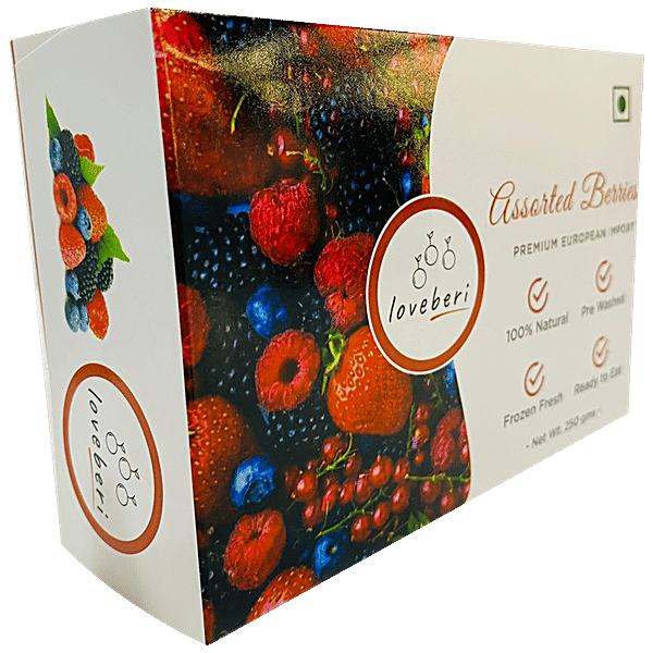 Buy Loveberi Mixed Berries 100 Natural, Frozen Fresh Online at Best