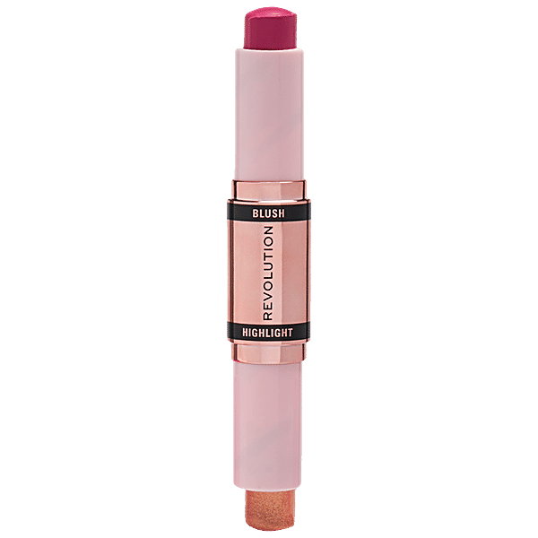 Buy Makeup Revolution Blush & Highlight Stick Champagne Shine Online