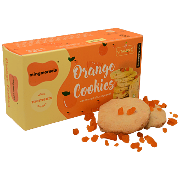 Buy MINGMORSELS Orange Cookies Online at Best Price of Rs 130 bigbasket
