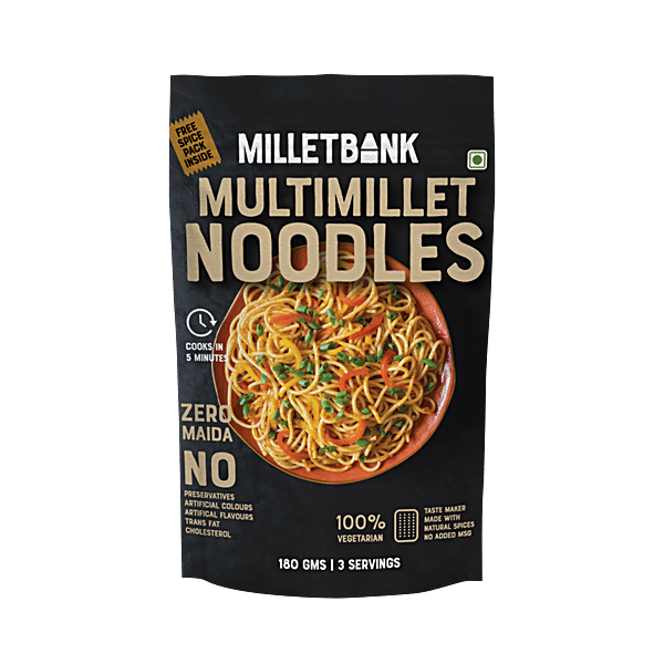 Buy Millet Bank Multi Millet Noodles Online at Best Price of Rs 89.3