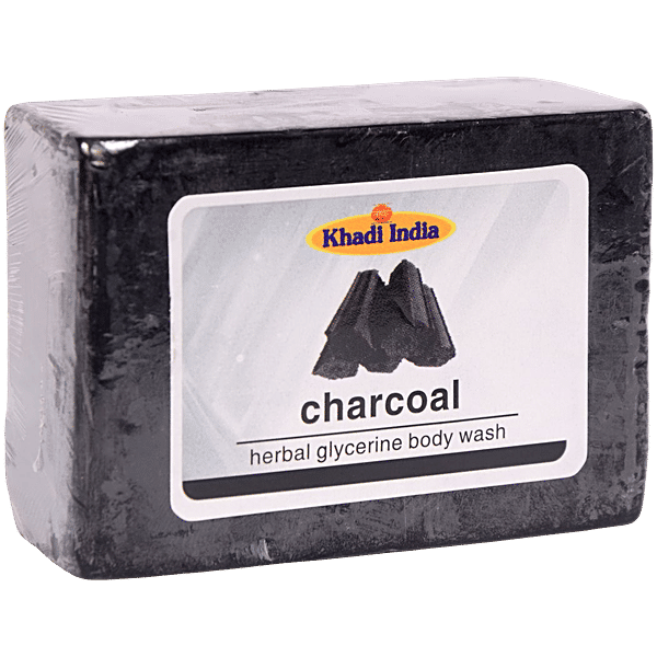 Buy Khadi India Charcoal Herbal Glycerine Body Wash Online at Best