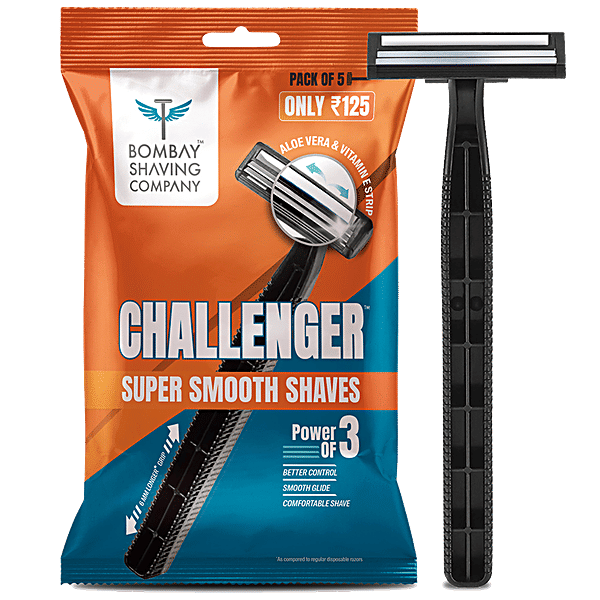 Buy Bombay Shaving Company Disposable Shaving Razor With Rubber Grip