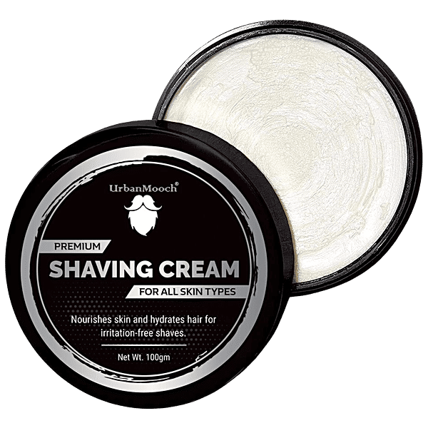 Buy UrbanMooch Premium Shaving Cream Online at Best Price of Rs 160 bigbasket