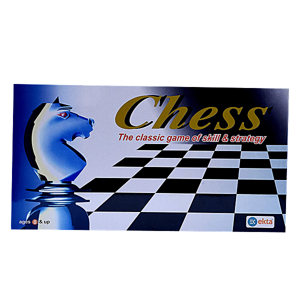 Buy Ekta Chess Board Game Set For Kids 5 Years & Up, Classic Game Of Skill & Strategy Online at