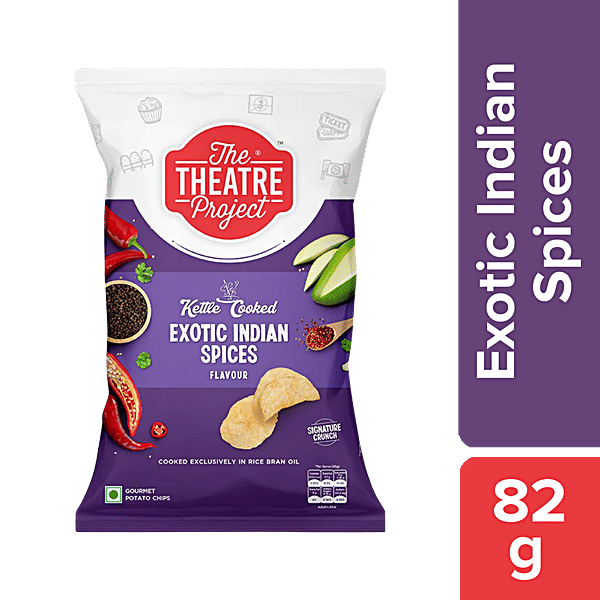 Buy The Theatre Project Kettle Cooked Potato Chips Exotic Indian
