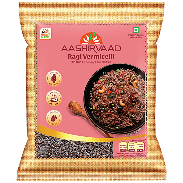 Buy Aashirvaad Ragi Vermicelli Source Of Calcium, Protein & Iron