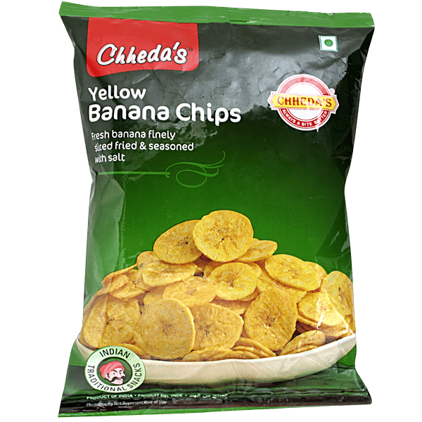 Buy Chhedas Yellow Banana Chips Online at Best Price of Rs 20 bigbasket