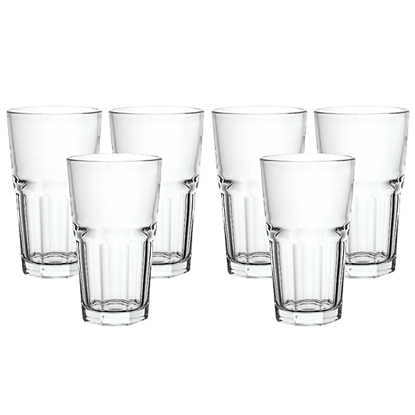 Buy Sanjeev Kapoor Melbourne Long Drink Glass Transparent Online at