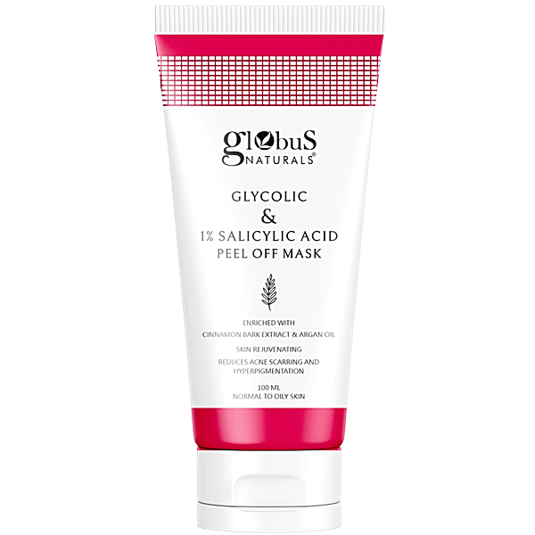 Buy Globus Naturals Glycolic & 1 Salicylic Acid Peel Off Mask Online