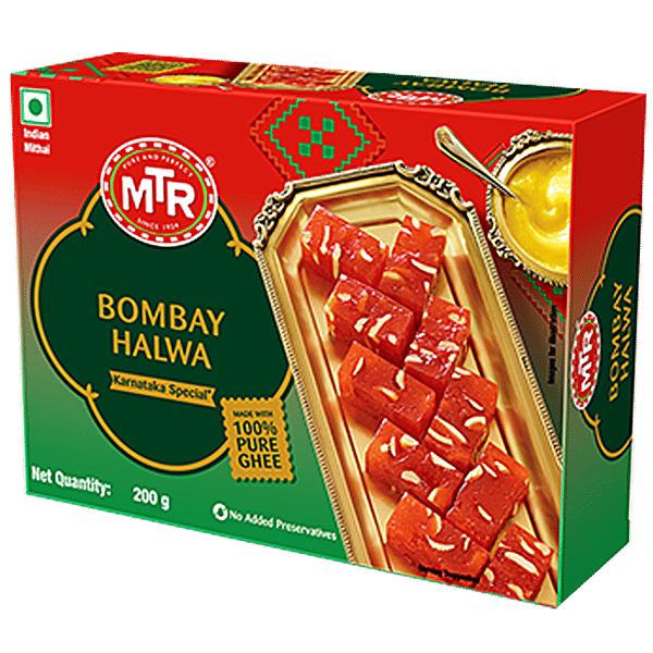 Buy MTR Bombay Halwa Made With 100 Pure Ghee Online at Best Price of
