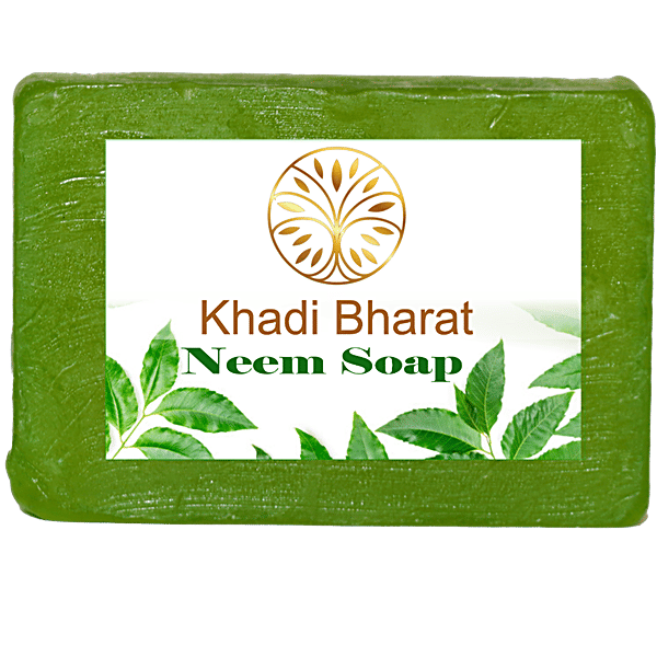 Buy HerVeda Khadi Bharat Neem Soap Online at Best Price of Rs 72