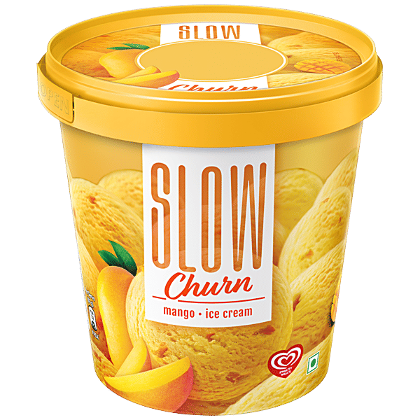 Buy kwality walls Slow Churn Mango Ice Cream Online at Best Price of Rs