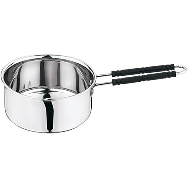 Buy Kitchen Essentials Stainless Steel Flat Bottom Sauce Pan With
