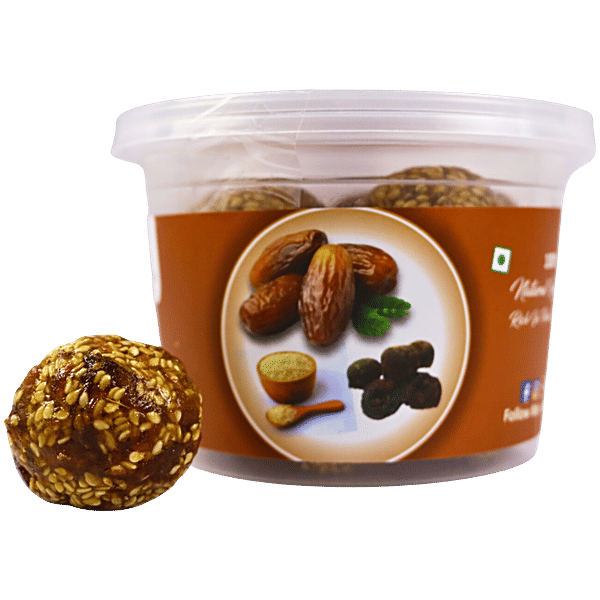 Buy Aasvadana Plus Sesame Dates Laddu Online at Best Price of Rs 169