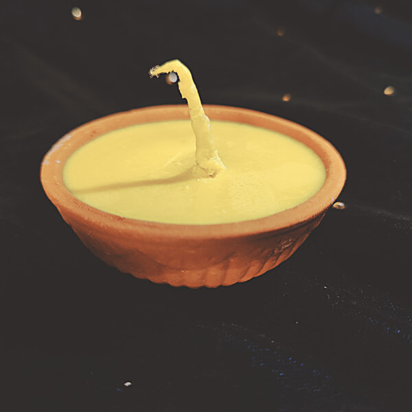 Buy House of Festivals Ghee Akhand Diya/Clay Diya For Diwali Puja