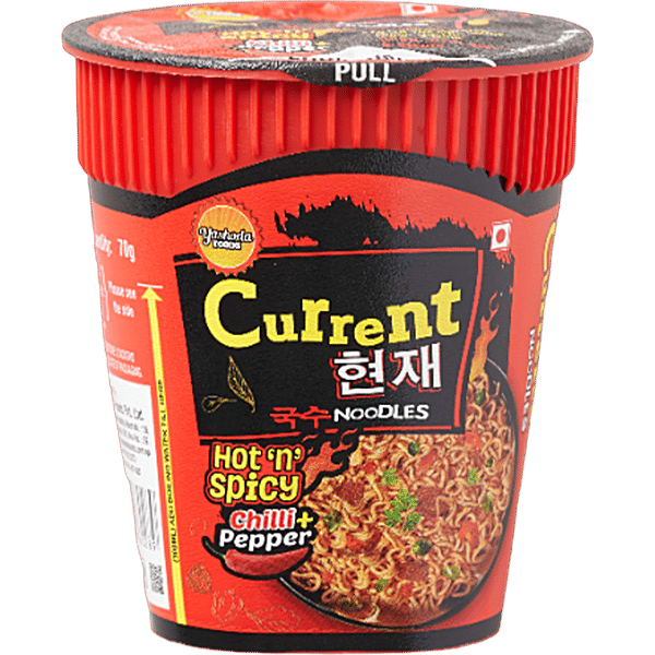 Buy CURRENT Hot & Spicy Cup Noodles Chilli Pepper Online at Best