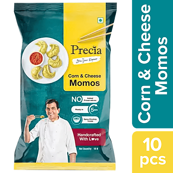 Buy Precia Corn & Cheese Momos by Chef Sanjeev Kapoor Online at Best