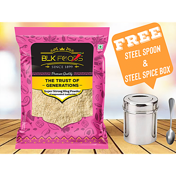 Buy BLK Foods Compounded Asafoetida/Super Strong Hing Powder Online at