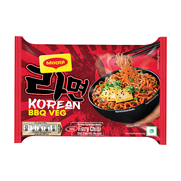 Buy MAGGI Korean BBQ Instant Veg Noodles Online at Best Price of Rs 55 bigbasket
