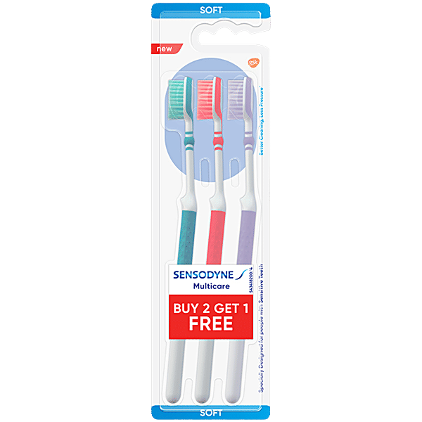 Buy Sensodyne Multi Care Soft Bristles Toothbrush For People With ...