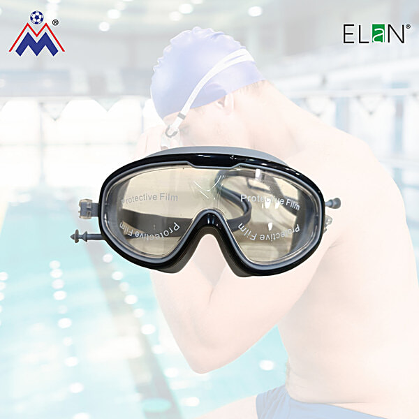 Buy Elan Swimming Goggles Assorted Colour, 18 x 8 x 7 cm, For Kids