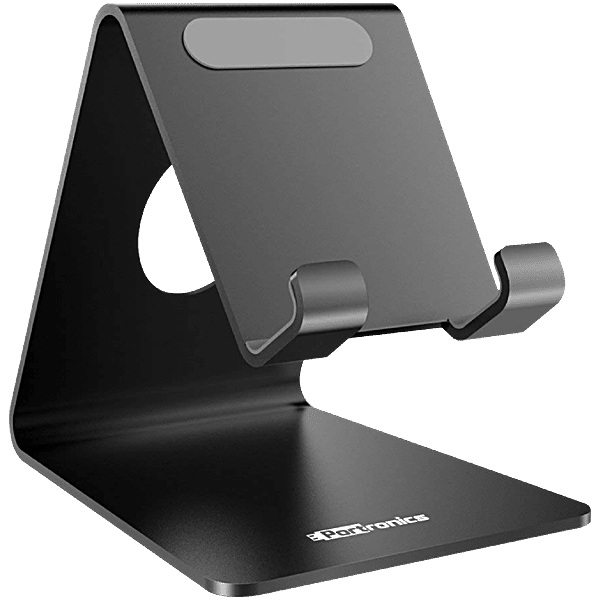 Buy Portronics Modesk Universal Mobile Holder Black Online at Best