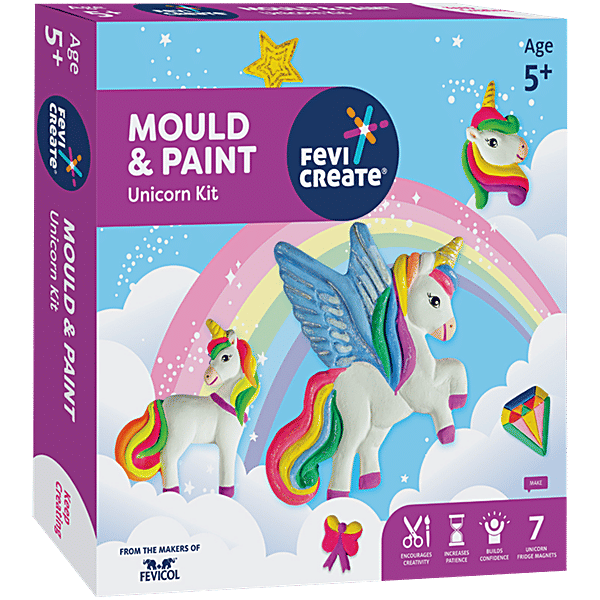 Buy Fevicreate Mould & Paint Unicorn Kit Online at Best Price of Rs 345 - bigbasket